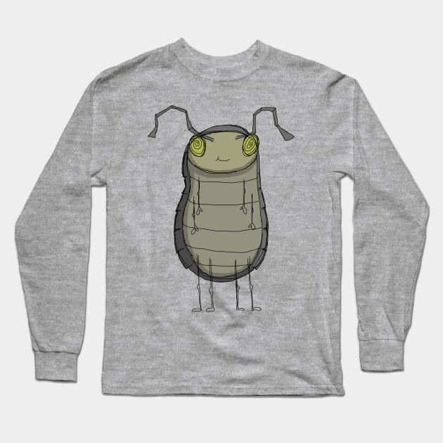 Roly-Poly Just Rollin With It Long Sleeve T-Shirt by Spooks2020